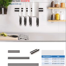 Colorful Plastic Wall Double Kitchen Magnetic Knife Rack